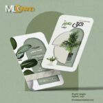 کارت ویزیت لایه باز گل فروشی و گلخانه