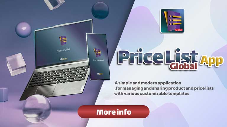 price list maker app